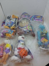 VTG McDonalds SPACE JAM Tune Squad 1996 Plush COMPLETE SET of 6 SEALED