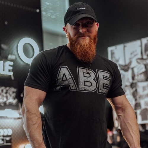 ABE T-SHIRT Black Size L Applied Nutrition - Picture 6 of 6