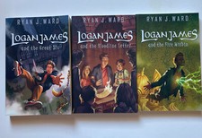 LOGAN JAMES  Set (& The great Six, & The Bloodline Letter, & The Fire Within)