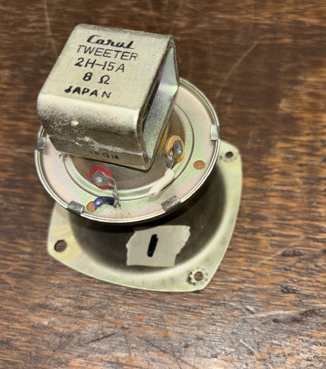 CORAL Speakers - Metal Horn Tweeter 2H-15A 8 Ohm - #1 - Works