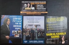 Political Lot Of Mailers Donald Trump And Kamala Harris - 2024 Election ..