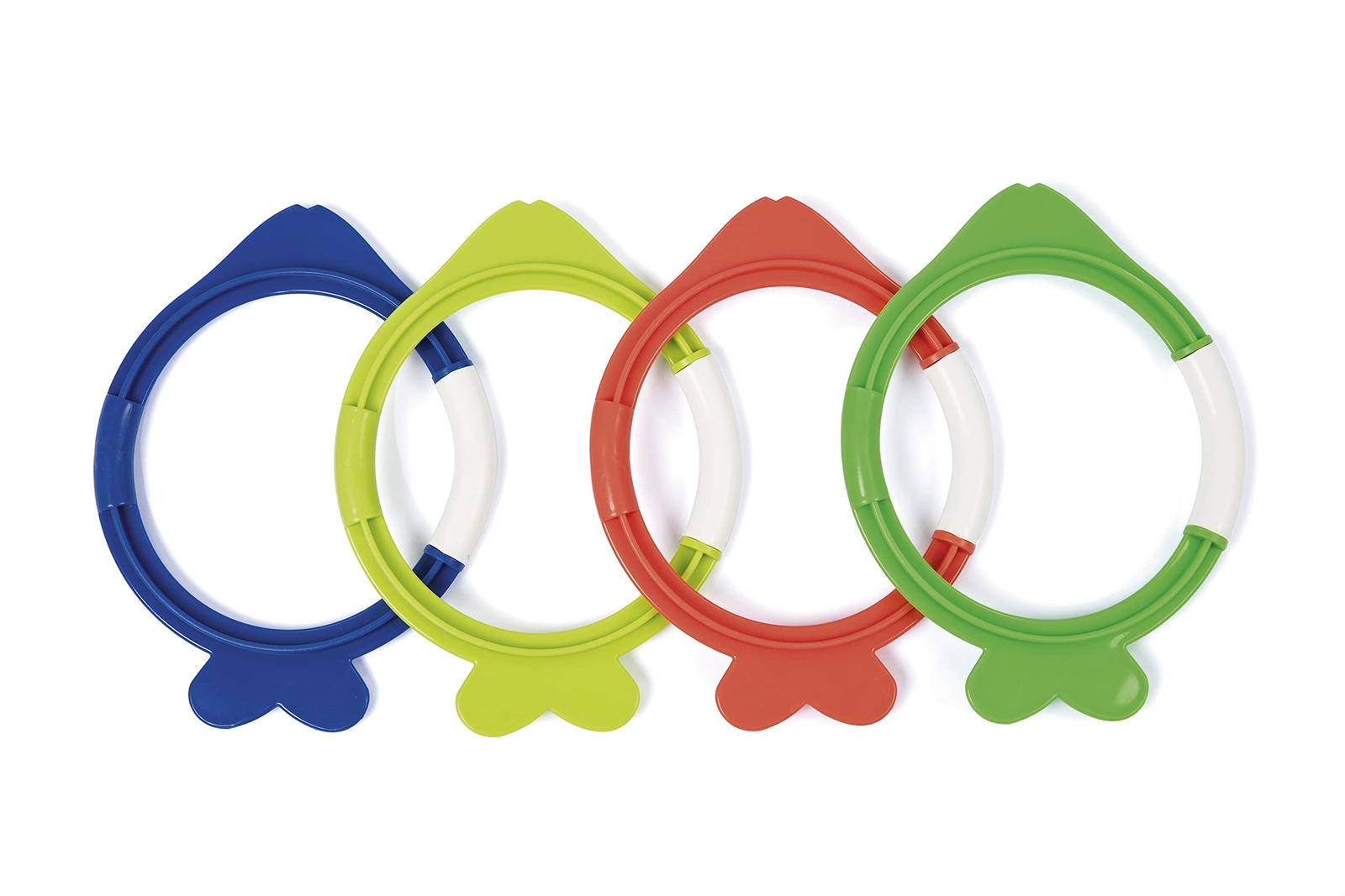 Bestway 4pcs Diving Toy Set   Swimming Pool Toys, Dive Rings Fish Underwater Set