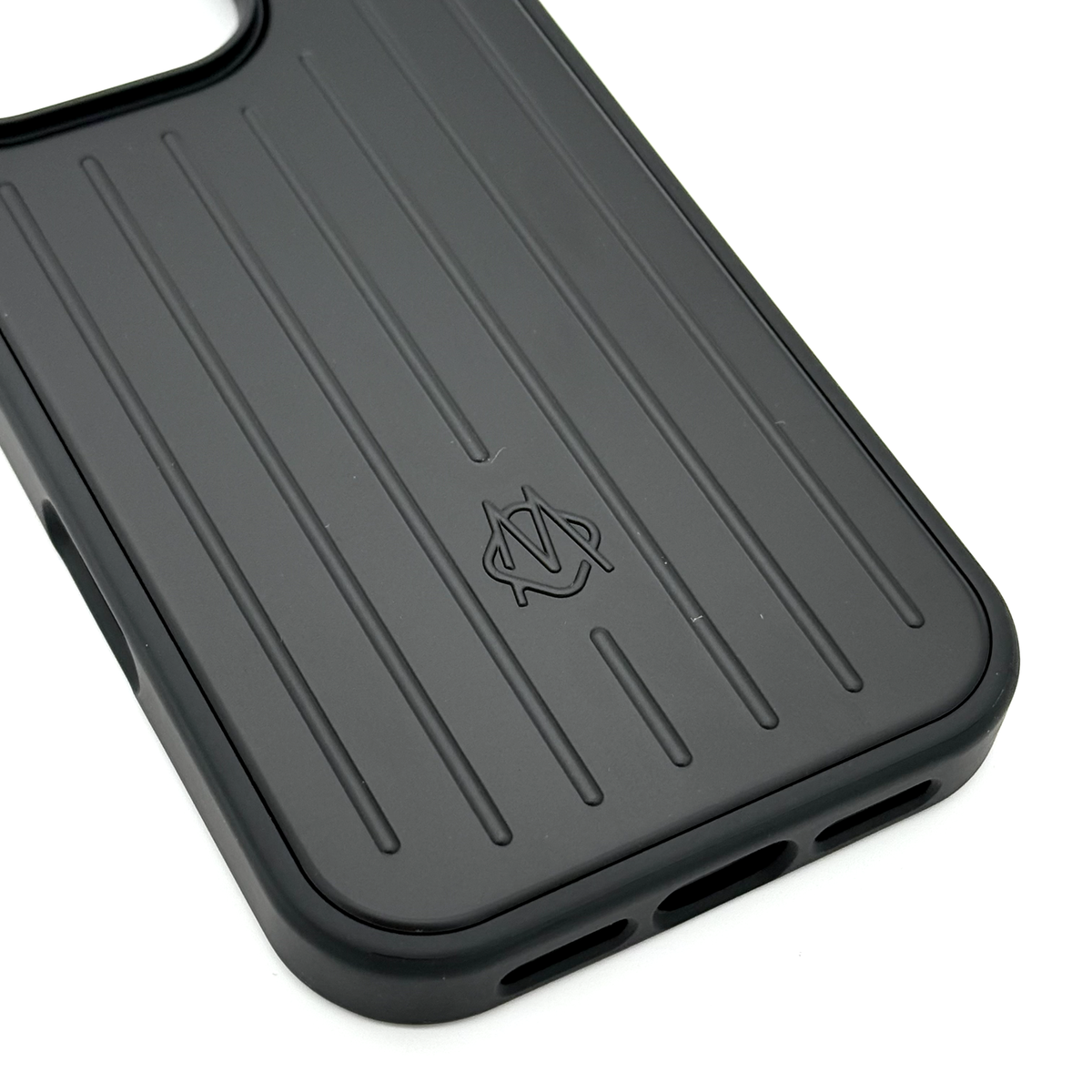 for Rimowa iPhone 16 Pro Max Case Black Aluminum US SELLER In