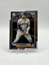 Trey Cabbage 2024 Bowman Chrome RC Houston Astros #100