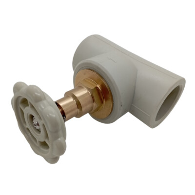 PPR Fittings: Absperrschieber 32 mm. Rohr Schweißtechnik PP-R.