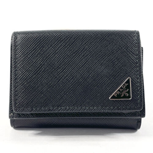PRADA Tri-fold wallet 2MH021 Safiano leather mens - Afbeelding 1 van 11