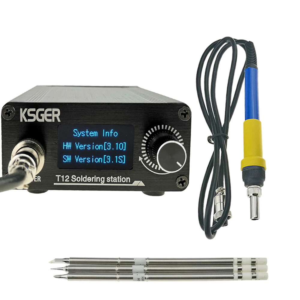 Welding Soldering Iron Station OLED DIY Plastic Handle T12 STM32