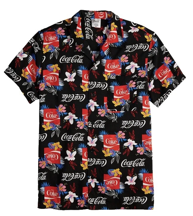 Coca-Cola Black Shirts for Men