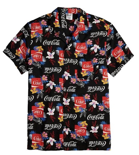Kith X Coca Cola Men's Short Surf Camp Black Size XL PREOWNED | eBay