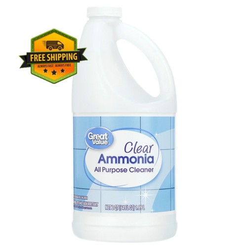 Great Value Clear Ammonia Multi-Purpose Cleaner, 64 fl oz