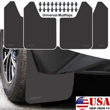 US 4X Car Mud Flaps Splash Guards Front Rear Auto Pickup Universal Accessories