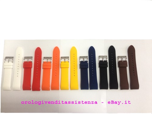 Cinturino NAUTICA ORIGINALE SILICONE 22mm CLASSICO ANSA CURVA | eBay