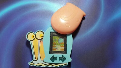 SpongeBob Gary Elektronik McDonald's 2007 Viacom Happy Meal selten