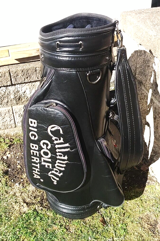 callaway leather cart bag