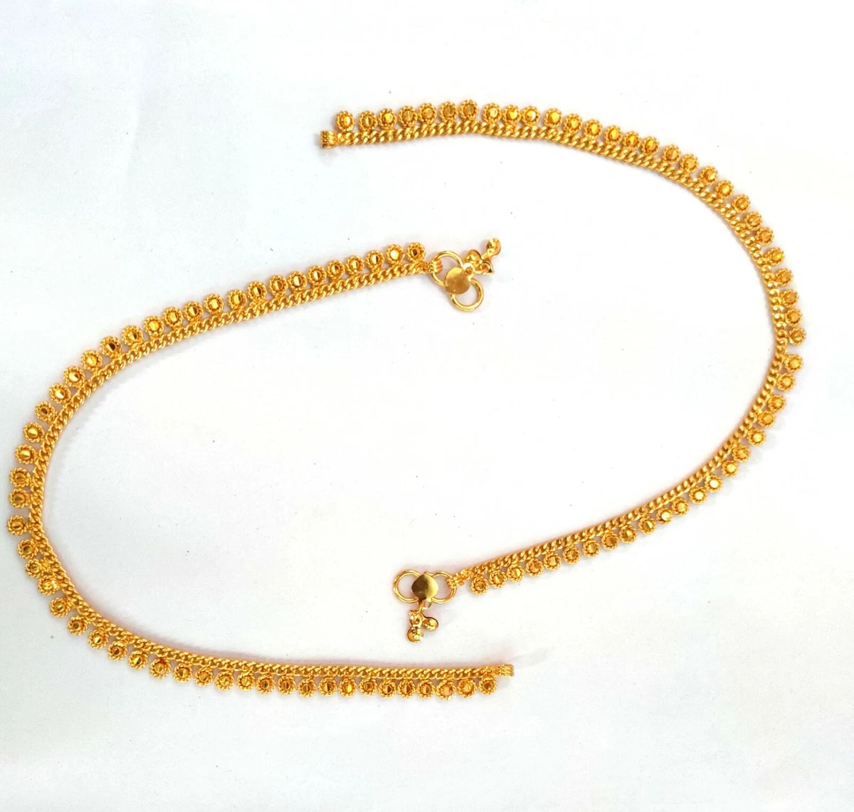 Gold plated payal deals