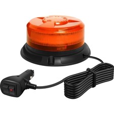 LED Warnleuchte Gelb 12V Magnet 9 Modi Auto LKW Traktor Notfallleuchte