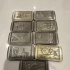 World Mint 1974 Space Exploration 1 oz 999 pewter Bars Set 9 oz Total