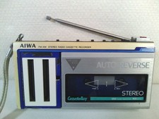 AIWA Cassette Boy Stereo Radio Cassette Recorder HS-J11 Junk Retro Made in Japan