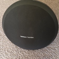 Harman Kardon Onyx Studio 4 Bluetooth Mini Speaker, Round, Black