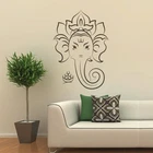 Ganesha Elephant Head Wall Art Sticker