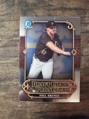 2024 Bowman Chrome Draft Picks & Prospects #DPP-1 - Paul Skenes (RC)
