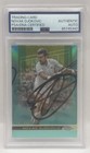 2024 Topps Chrome Tennis #1 Novak Djokovic Aqua Refractor /399 AUTO PSA/DNA