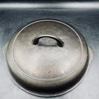 Vintage GRISWOLD Erie PA #8 1098C Cast Iron Skillet Lid Small Logo Very Nice