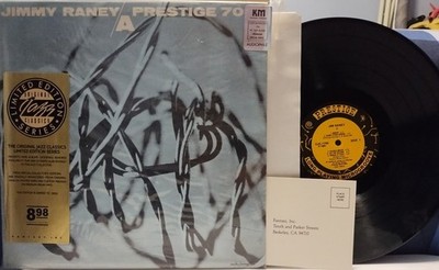 JIMMY RANEY-A scarce NM PRESTIGE LP Limited Edition-OJC shrink HALL OVERTON Jazz