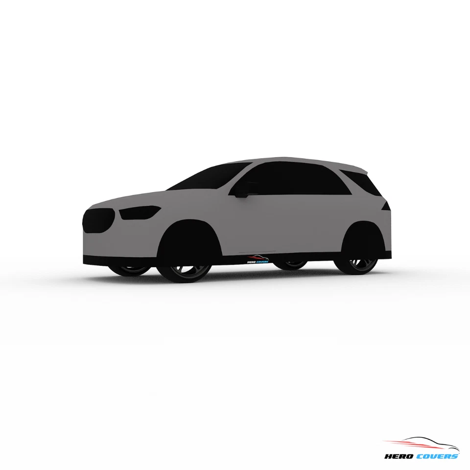 Cubierta de coche interior y exterior | Compatible para Mercedes-Benz GLE de HeroCovers Foto 3 de 4