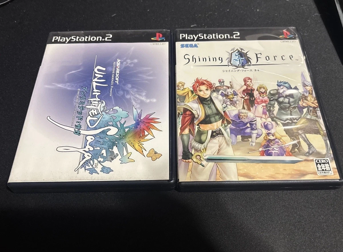 Jeu Unlimited Saga Pour PlayStation 2 - Version Japonaise (JAP), Bon état