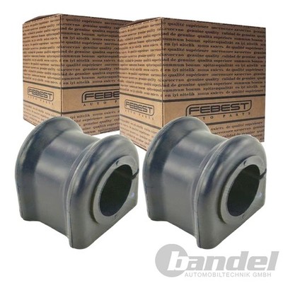 2X FEBEST STABILAGER GUMMILAGER STABI VORNE passend für DODGE RAM RAMCHARGER JEE