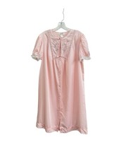 Barbizon Pink Vintage Nightgown and Robe Set
