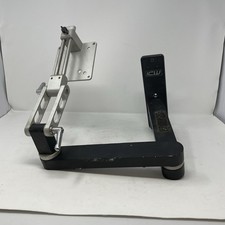 Montaje de monitor de doble brazo ICW plateado/negro