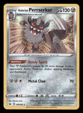 Galarian Perrserker 128/202 Holo Rare Sword & Shield Pokemon TCG NM