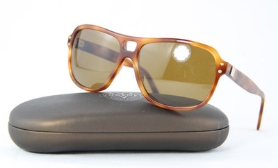 259$ New Rare Vintage Vuarnet 003 Acetate Brown Sunglasses PX2000 mineral lens