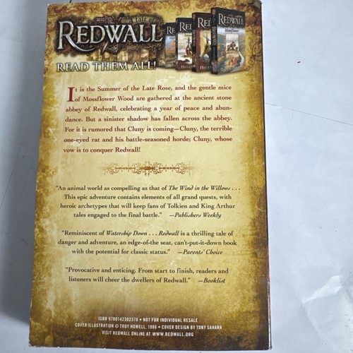 Complete Set Series - Lot of 6 Redwall Books by Brian Jacques - Picture 15 of 15