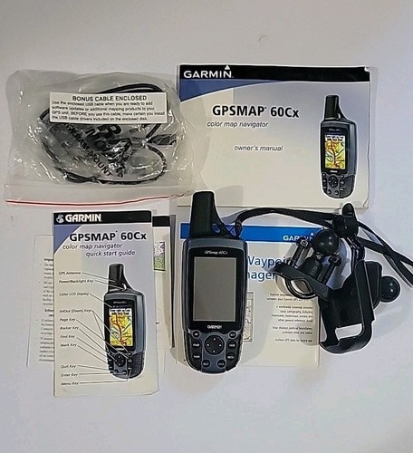 Garmin GPSMAP 60Cx Handheld GPS - Navy & Black