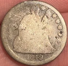 1849 Seated Liberty Dime AG Details