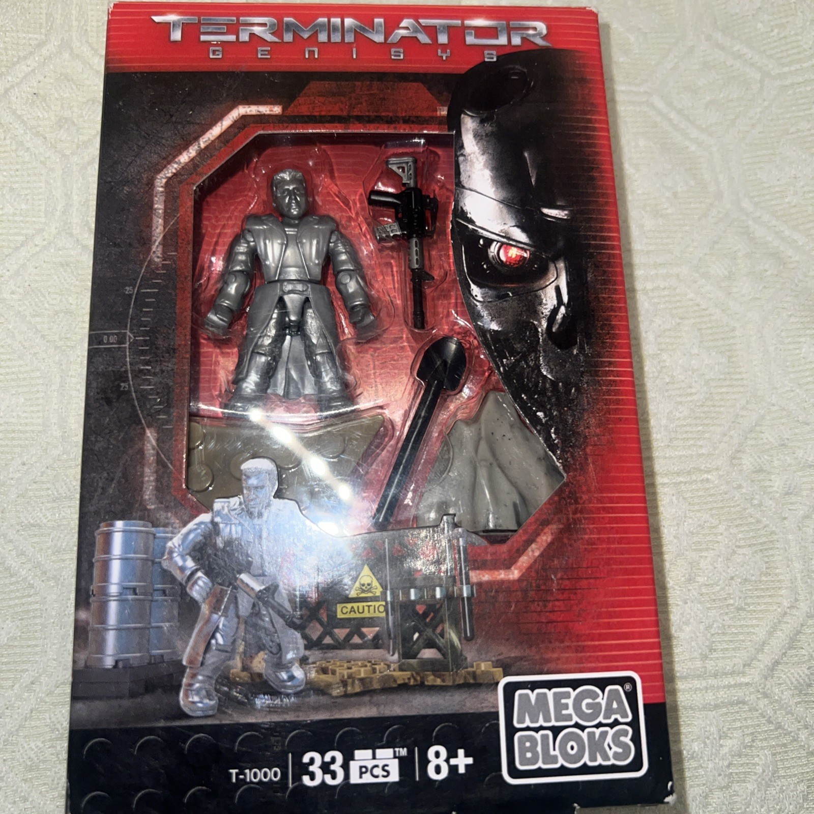 Mega Bloks Terminator Genisys T-1000 CNH37 33 Pcs NIB