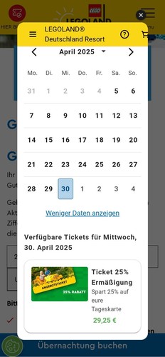 25% Rabatt Gutschein Heide Park Legoland Parks Sea Life Gardaland Dungeons - Bild 2 von 5