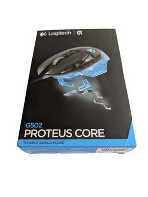 Logitech G502 Proteus Core Optical Programmable DPI Adjust Gaming Mouse PC Boxed