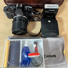 Olympus OM30 SLR Camera Kit incl. Manual & Bag No Customs Fees US