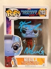 Funko Pop! Marvel Nebula #203 Signed By Karen Gillan SWAU COA