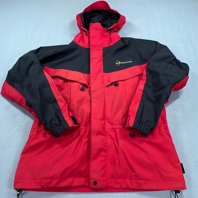 Moonstone Technical Jacket Mens Medium Red Gore-Tex Hooded