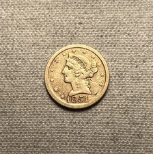 1851 D $5 Gold Liberty Coin Dahlonega ZM