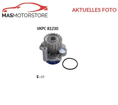 MOTOR KÜHLWASSERPUMPE WASSERPUMPE SKF VKPC 81230 P FÜR AUDI A4 B7,A3,A4 B8,8EC
