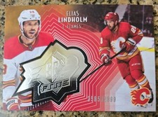 2021-22 Upper Deck Extended Series - SPx Finite #SF-7 - Elias Lindholm /2999