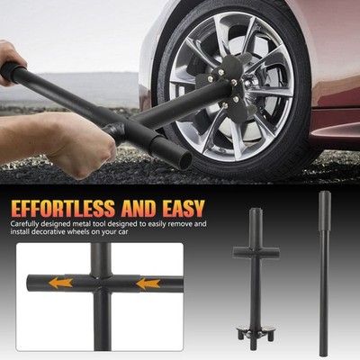 Stahldraht-Rad-Lowrider-Knock-Off-Entferner Passend für Radnaben 3 Bar-Werkzeug