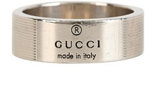 Gucci Wide Band Ring Sterling Silver X Men