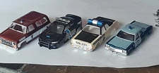 All 4 Autoworld Xtraction Tribute to America's Finest New Slot Car Body Set Sale